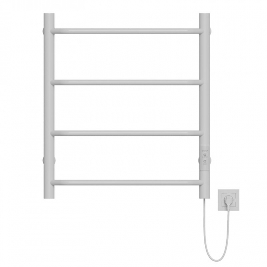 Полотенцесушитель электрический MIXLINE Mira 60x50 201 Вт, белый