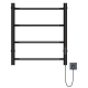 Полотенцесушитель электрический MIXLINE Mira 60x50 201 Вт, чёрный