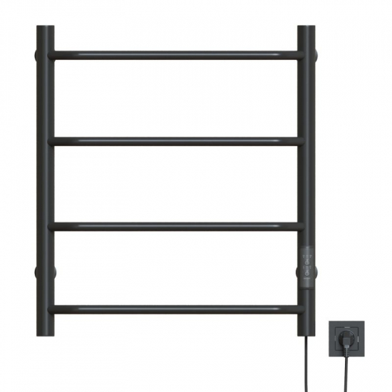 Полотенцесушитель электрический MIXLINE Mira 60x50 201 Вт, графит