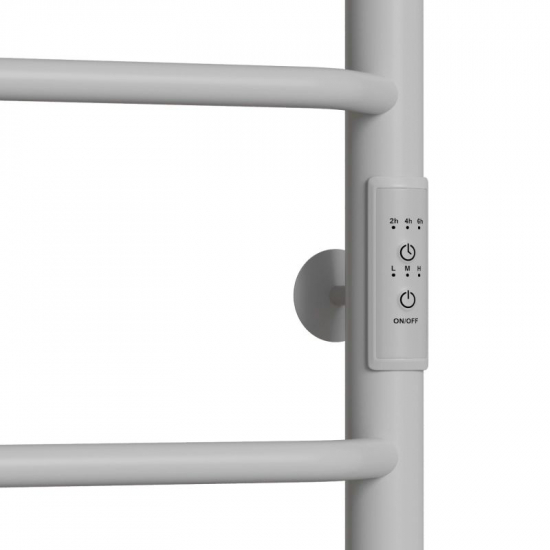Полотенцесушитель электрический MIXLINE Mira 60x50 251 Вт, полка, белый