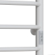 Полотенцесушитель электрический MIXLINE Mira 80x50 253 Вт, белый
