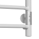 Полотенцесушитель электрический MIXLINE Mira 80x50 335 Вт, белый