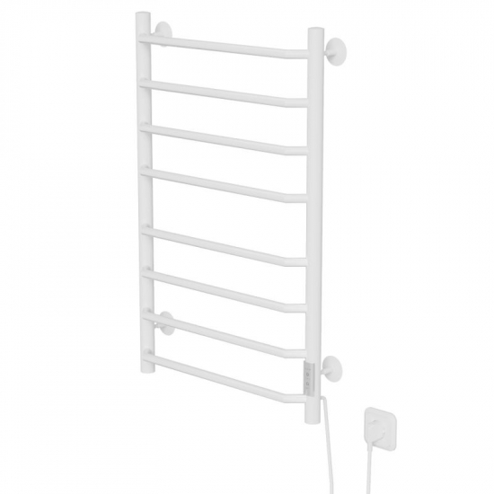 Полотенцесушитель электрический MIXLINE Mira 80x50 335 Вт, белый