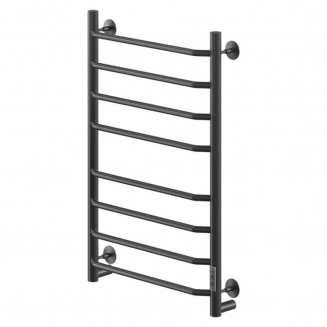 Полотенцесушитель электрический MIXLINE Mira 80x50 335 Вт, чёрный