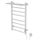 Полотенцесушитель электрический MIXLINE Mira 80x50 403 Вт, полка, белый
