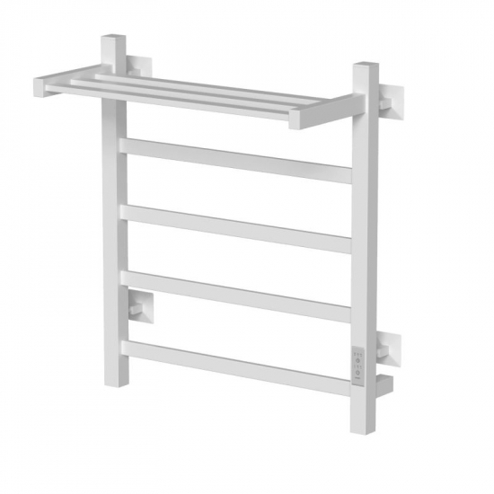 Полотенцесушитель электрический MIXLINE Triumph 60x50 419 Вт, полка, белый