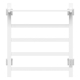 Полотенцесушитель электрический MIXLINE Triumph 60x50 419 Вт, полка, белый