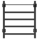 Полотенцесушитель электрический MIXLINE Triumph 60x50 419 Вт, полка, чёрный