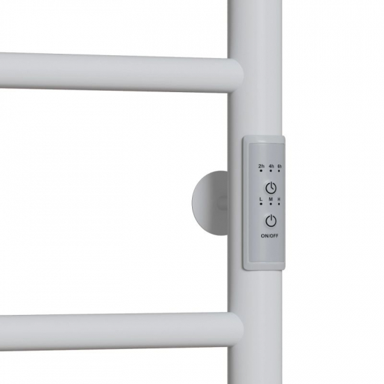 Полотенцесушитель электрический MIXLINE Vega 60x50 201 Вт, белый