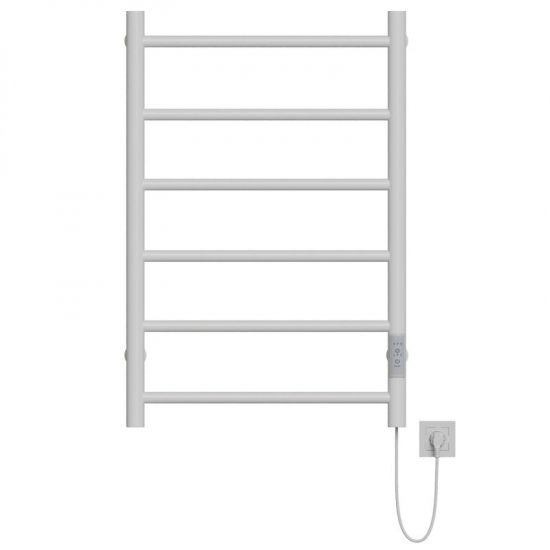 Полотенцесушитель электрический MIXLINE Vega 80x50 289 Вт, белый