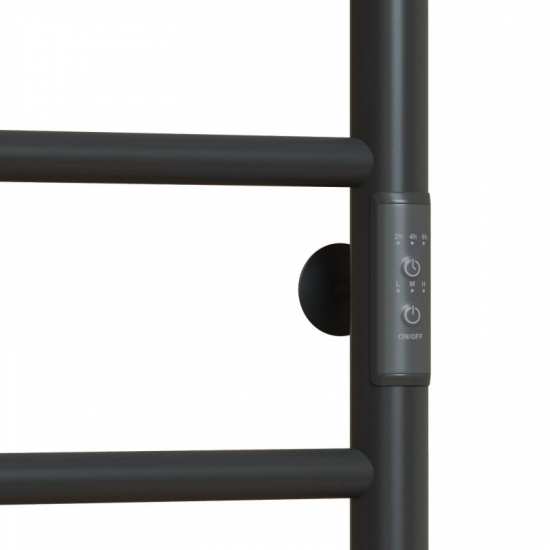 Полотенцесушитель электрический MIXLINE Vega 80x50 289 Вт, графит