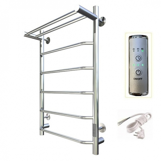 Полотенцесушитель электрический ТРУГОР Пэк 7 П 80х50 с выключателем