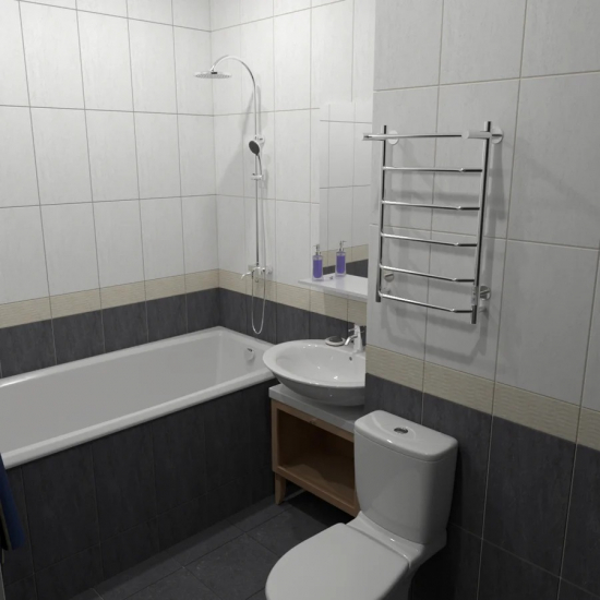 Полотенцесушитель электрический ТРУГОР Пэк 7 П 80х50 с выключателем