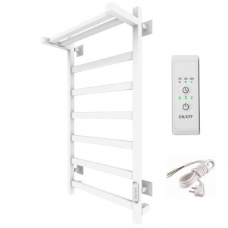 Полотенцесушитель электрический ТРУГОР Пэк сп 20 П 80x50 с выключателем, белый