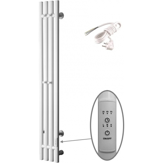 Полотенцесушитель электрический ТРУГОР Вектор Пэк сп 120х15, белый