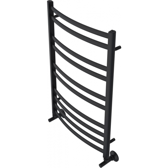 Полотенцесушитель водяной АКВАТЕК Лугано П10 50x80 черный муар