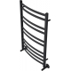 Полотенцесушитель водяной АКВАТЕК Лугано П10 50x80 черный муар