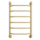 Полотенцесушитель водяной ДВИН E 80x50 К3 золото матовый