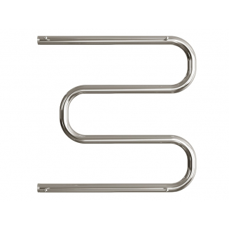 Полотенцесушитель водяной ДВИН M 60x60 3/4" с полкой, полированный хром