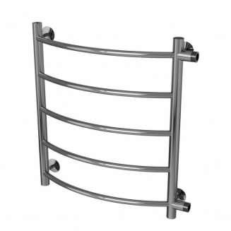 Полотенцесушитель водяной MIXLINE Capella 60х50 1'' лесенка, 5 перекладин, боковое подключение