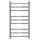 Полотенцесушитель водяной MIXLINE Capella 80х40 Г2 1/2'' лесенка, 8 перекладин, полка