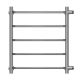 Полотенцесушитель водяной MIXLINE Mira 60х50 1'' трапеция, 5 перекладин, боковое подключение