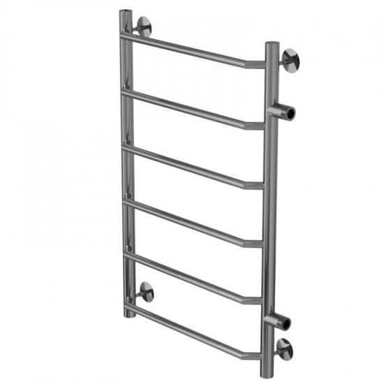 Полотенцесушитель водяной MIXLINE Mira 80х50 1'' трапеция, 6 перекладин, боковое подключение