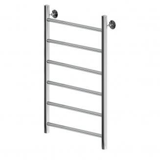 Полотенцесушитель водяной MIXLINE Vega 80х50 Г2 1/2'' лесенка, 6 перекладин