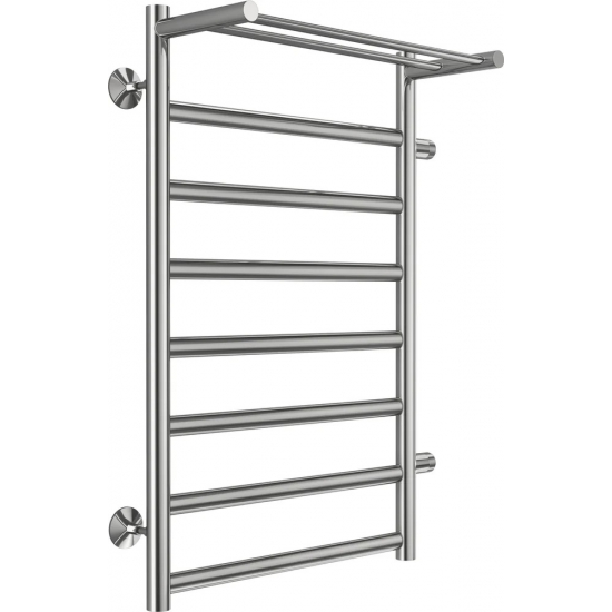 Полотенцесушитель водяной TERMINUS Хендрикс П8 500x800 с полкой, с боковым подключением 500 справа