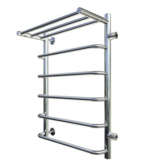 Полотенцесушитель водяной ТРУГОР Идеал ПМ1 П ЛЦ5 80x50, с полкой, правый