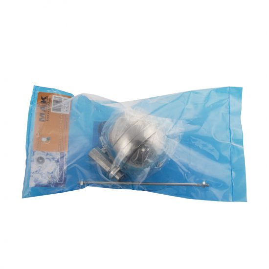 Поплавок для ёмкости MAK 034 резьба 1/2" из нержавеющей стали с хромированным поплавком