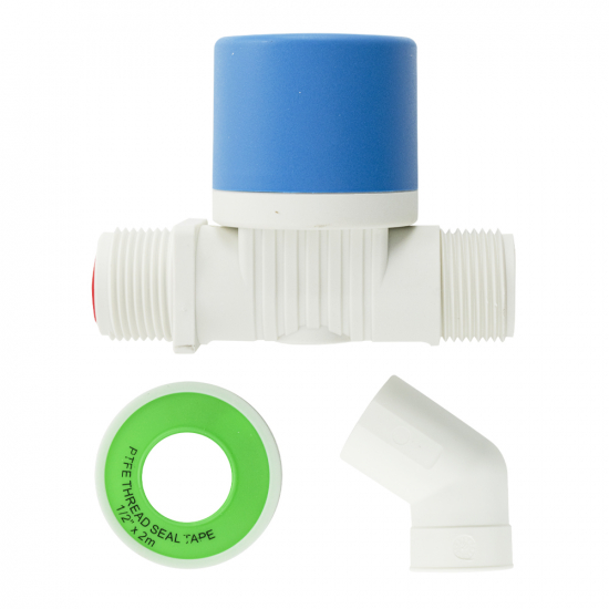 Поплавок клапан для ёмкости МАК WLC-IH 0066 резьба 1" пластиковый