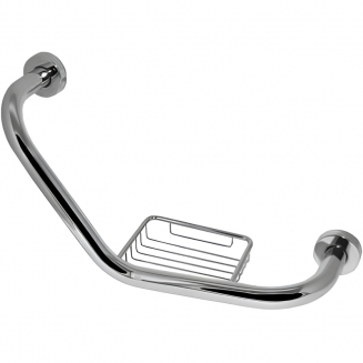 Поручень угловой с мыльницей FRAP F1719 