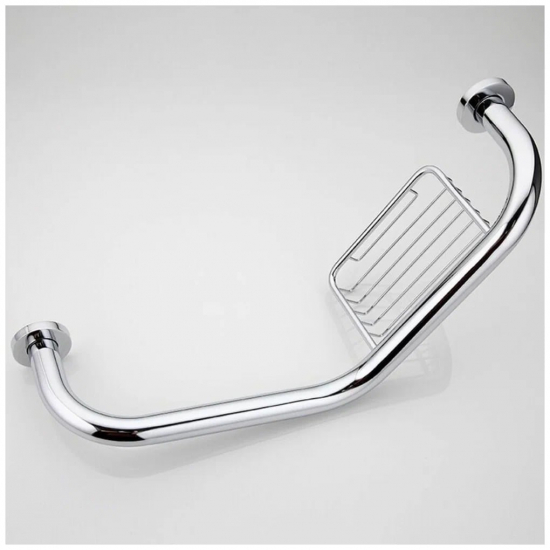 Поручень угловой с мыльницей FRAP F1719 