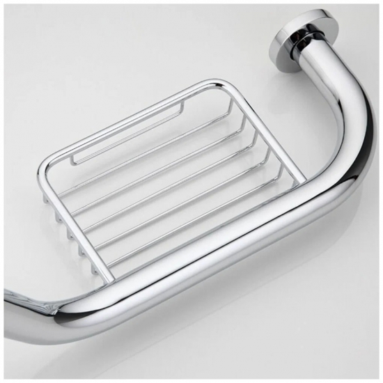 Поручень угловой с мыльницей FRAP F1719 