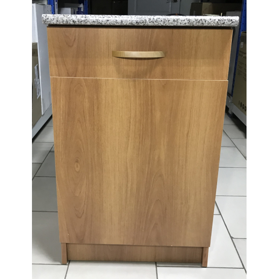 Рабочий стол 50 ЛДСП Ольха (1 ящик), столешница гранит.