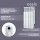 Радиатор биметаллический OASIS Eco 500/80  4 секции 