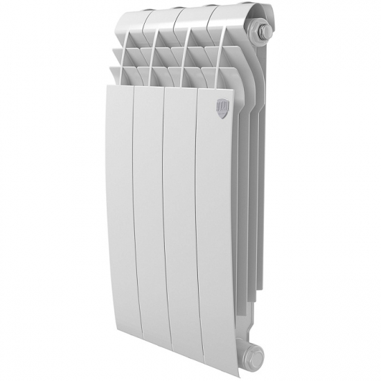 Радиатор биметаллический ROYAL THERMO BiLiner 500/87 bianco traffico  4 секции, белый