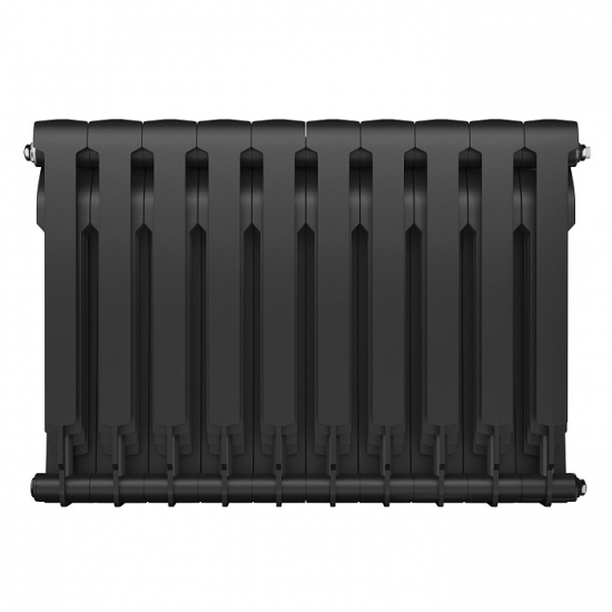 Радиатор биметаллический ROYAL THERMO BiLiner 500/87 noir sable  1 секция, чёрный