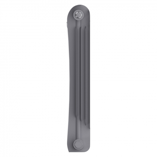 Радиатор биметаллический ROYAL THERMO Infinity 500/100 silver satin  1 секция, серый