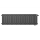 Радиатор биметаллический ROYAL THERMO Piano Forte 300 noir sable VDR80 16 секций, чёрный