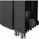 Радиатор биметаллический ROYAL THERMO Piano Forte 300 noir sable VDR80  8 секций, чёрный