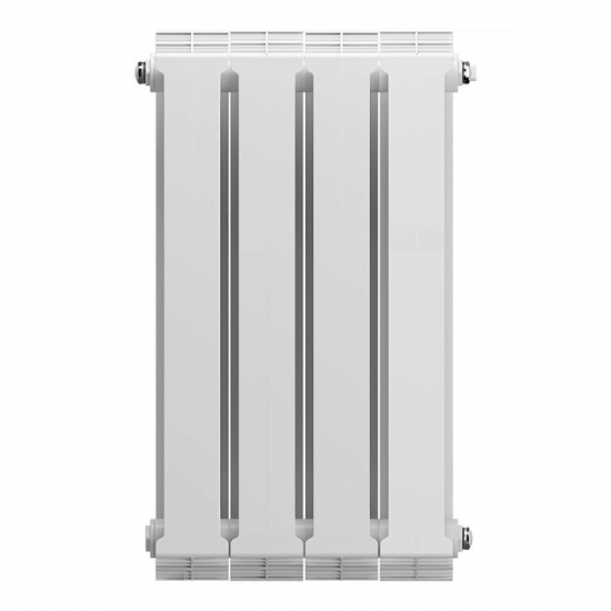 Радиатор биметаллический ROYAL THERMO Piano Forte 500/100 bianco traffico  4 секции, белый