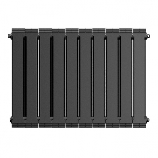 Радиатор биметаллический ROYAL THERMO Piano Forte 500/100 noir sable  1 секция, чёрный
