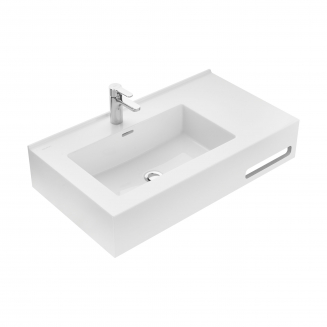 Раковина АКВАТОН Квадро Про 80 левая