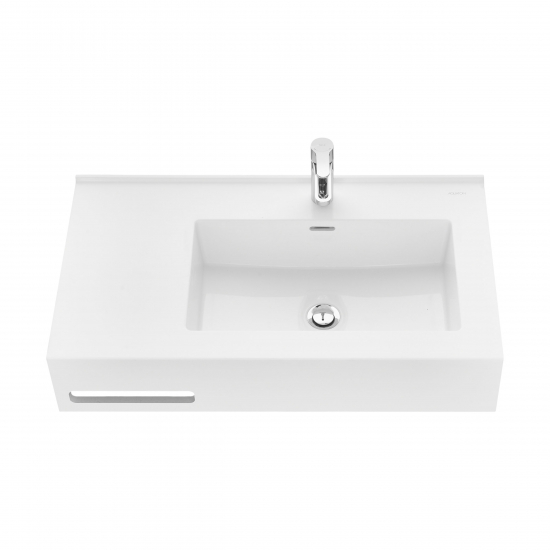 Раковина АКВАТОН Квадро Про 80 правая