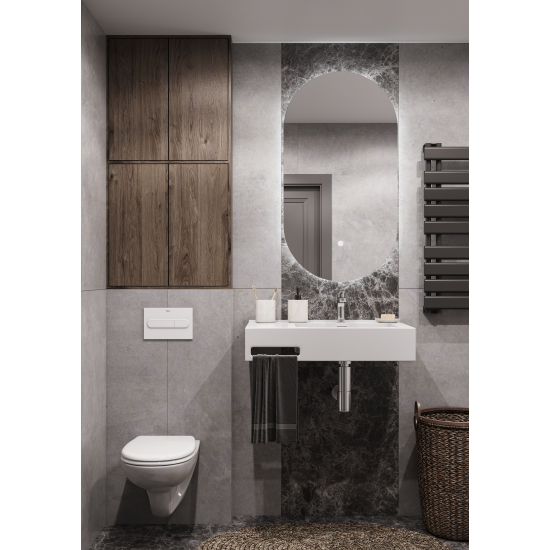 Раковина АКВАТОН Квадро Про 80 правая