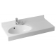 Раковина АКВАТОН Отель 3/100 левая с навесами и диспенсером