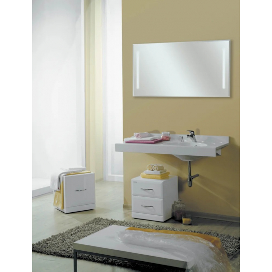 Раковина АКВАТОН Отель 3/100 правая с навесами и диспенсером