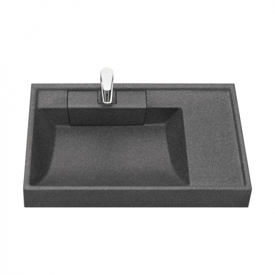Раковина АКВАТОН Рейн 80 графит